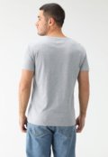 Camiseta Tommy Hilfiger Reta Icon Cinza - Marca Tommy Hilfiger