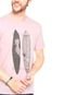 Camiseta Reserva Skate Rosa - Marca Reserva