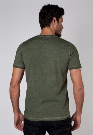 Camiseta Colcci Estampa Verde