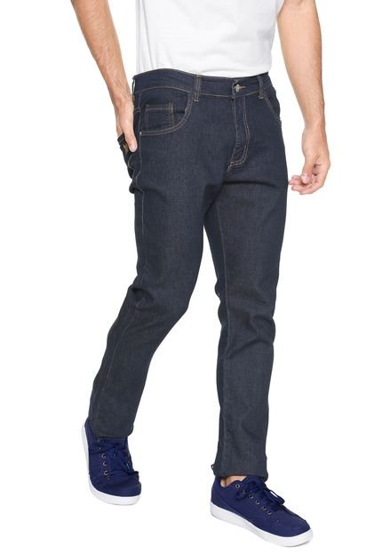 Calça Jeans Polo Wear Slim Básica Azul-marinho - Marca Polo Wear
