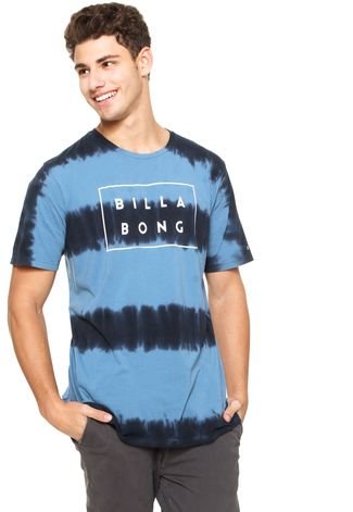Camiseta Billabong Squared Dye Azul