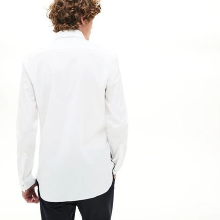 Camisa Lacoste Slim Fit Branco - Marca Lacoste