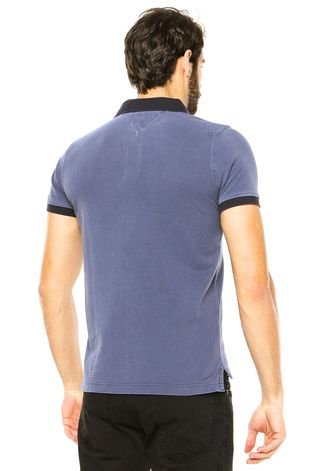 Camisa Polo Tommy Hilfiger Basic Azul