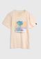 Camiseta Quiksilver Infantil Lazy Sun Bege - Marca Quiksilver