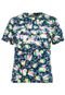 Blusa Lucy In The Sky Floral Azul - Marca Lucy in The Sky