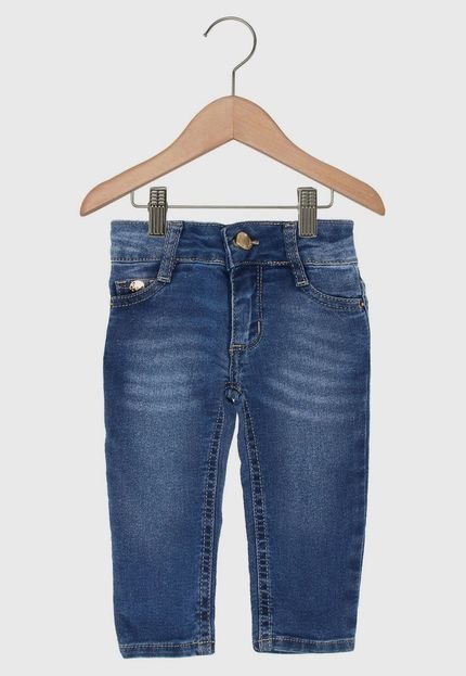 Calça Jeans Milon Menina Azul - Marca Milon
