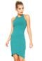 Vestido Colcci Curto Liso Verde - Marca Colcci