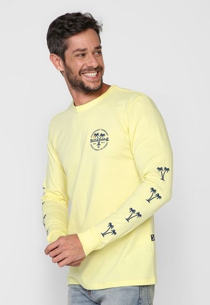 Camiseta Billabong Coaster Amarela - Marca Billabong
