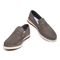 Mocassim Masculino De Couro Dockside Macio Moderno Casual Schiareli 2024 Cinza - Marca Schiareli