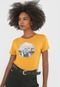Camiseta Habana Estampada Amarela - Marca Habana