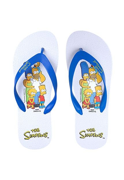 Sandália Simpsons Azul - Marca Simpsons