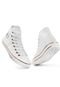 Tênis Branco Casual Cano Alto Wit Shoes Confortável Lançamento - Marca Wit Shoes