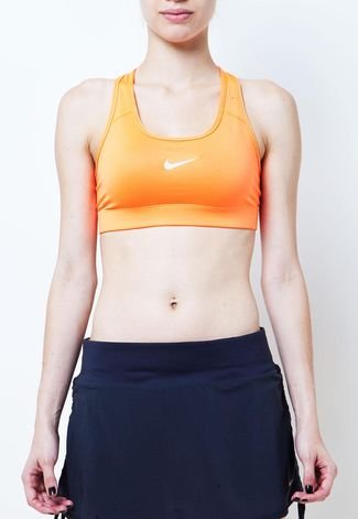 Top Nike New Nike Pro Bra Laranja - Compre Agora
