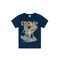 Conjunto Infantil Menino Com Camiseta E Bermuda Azul Claro Incolor - Marca Brandili
