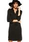 Vestido Shoulder Chemisier Preto - Marca Shoulder