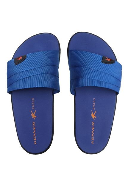 Chinelo Slide Kenner Rhaco S-On Hold Azul - Marca Kenner