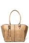 Bolsa Queens Textura Bege - Marca Queens