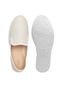 Slip On Flatform Zatz Listras Off-White - Marca Zatz