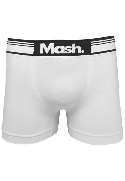 Cueca MASH Boxer Tiras Branca - Marca MASH