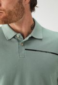 Camisa Polo Calvin Klein Jeans Reta Logo Verde - Marca Calvin Klein Jeans