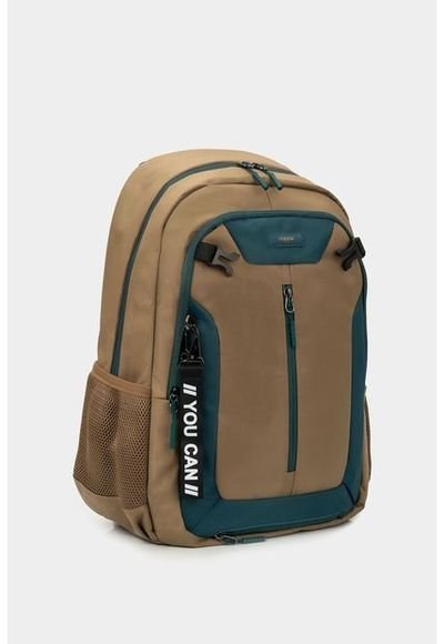 Bolso Para Hombre Tipo Tula Morral En Lona Con Sistema De Malla