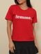 Camiseta Femme Vermelho - Marca Aura