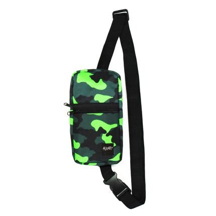 Mini Shoulder Bag Alkary Comprida Camuflada Verde - Marca Alkary