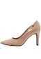 Scarpin Vizzano Verniz Nude - Marca Vizzano