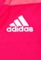 Agasalho adidas 3S Knit Fz Inf Rosa - Marca adidas Performance