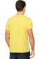 Camiseta Manga Curta Ellus Estampada Amarela - Marca Ellus