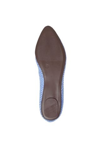 Sapatilha My Shoes Textura Cobar Azul