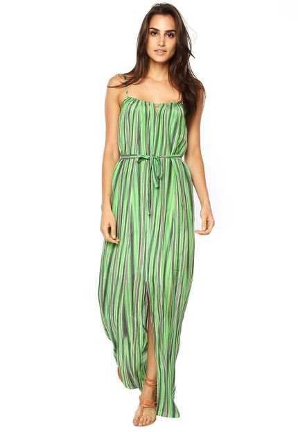 Vestido Longo Leeloo Capri Verde - Marca Leeloo