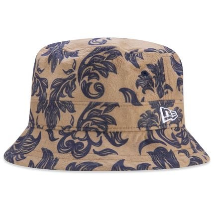 Headwear New Era Chapeu Bucket New Era Brasil Bege - Marca New Era