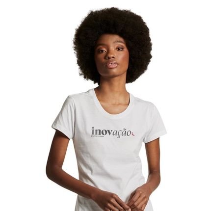 Camiseta Feminina Inovacao G4 Reserva Branco - Marca Reserva