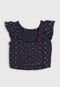 Blusa GAP Estampada Azul-Marinho - Marca GAP