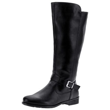 Bota Feminina Cano Alto Mooncity - 72086 0742086 Preto - Marca Mooncity