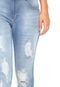 Calça Jeans Biotipo Skinny Cropped Bolsos Azul - Marca Biotipo