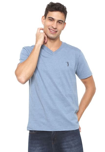 Camiseta Aleatory Logo Azul - Marca Aleatory