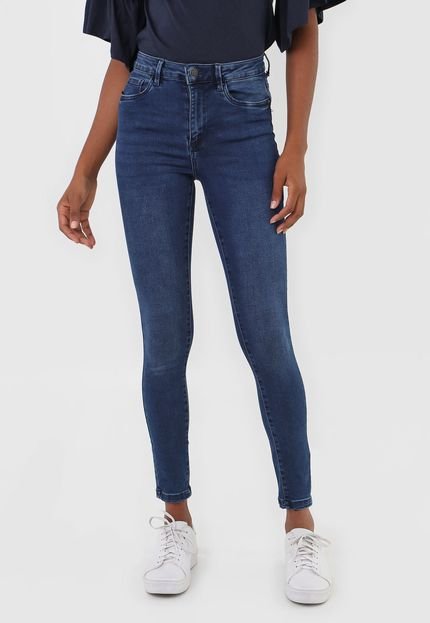 Calça Jeans Vero Moda Skinny Lisa Azul - Marca Vero Moda