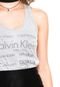 Regata Calvin Klein Underwear Estampada Cinza - Marca Calvin Klein Underwear