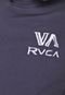 Camiseta RVCA Dry Brush Azul-Marinho - Marca RVCA