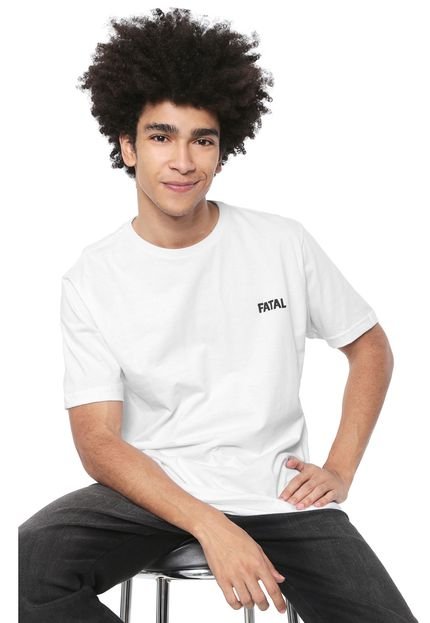 Camiseta Fatal Basic Branca - Marca Fatal