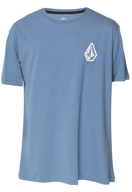 Camiseta Volcom Big Outline Azul - Marca Volcom