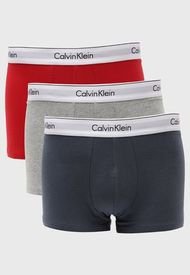 Pack 3 Boxer Calvin Klein Modern Body Defining Fit Multicolor