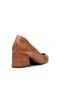 Scarpin DAFITI SHOES Croco Bege - Marca DAFITI SHOES