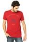 Camiseta Oakley Mod Skull Texture Vermelha - Marca Oakley