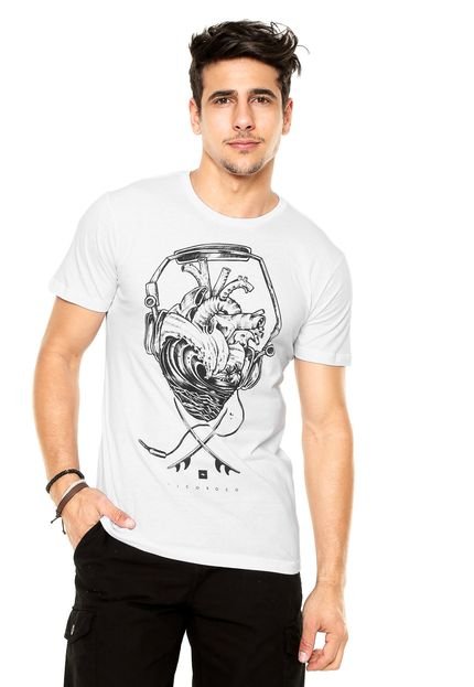 Camiseta Nicoboco Heart Branca - Marca Nicoboco