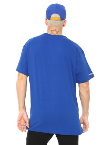 Camiseta Mitchell & Ness Golden State Warriors Azul