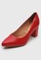 Scarpin Vizzano Liso Vermelho - Marca Vizzano