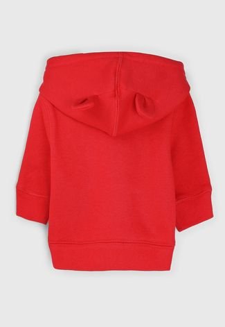 Blusa de Moletom Infantil GAP Menino Logo Vermelha - Compre Agora